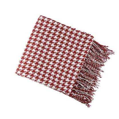 DecorBites™ Houndstooth Throw Blanket