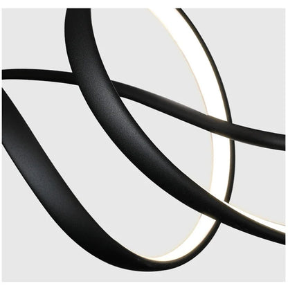 ثريا DecorBites™ LED المصنوعة من الألومنيوم: إضاءة جزيرة طعام عصرية لديكور داخلي أنيق