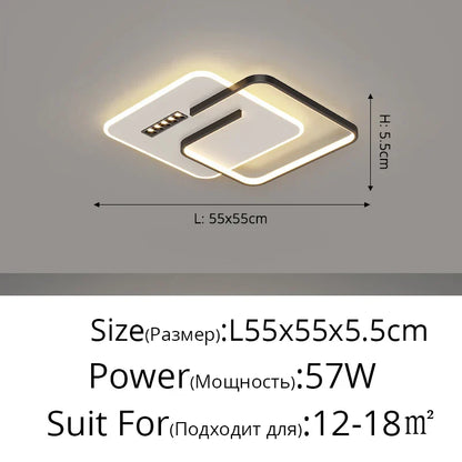 DecorBites™ Grille LED Chandeliers: Stylish Indoor Lighting for Bedroom, Living Room, Study & Home Decor