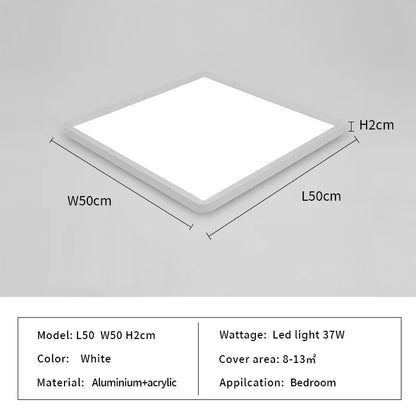 DecorBites™ LED Ceiling Lights for Home Deco - Minimalist Modern Lighting Fixture