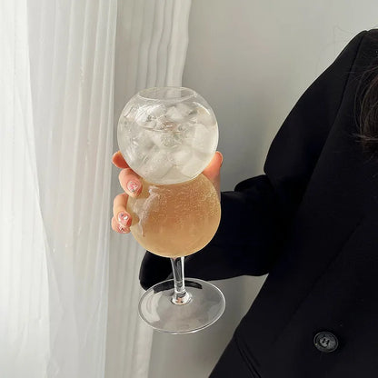 Vasos DecorBites™ Bubble Ball para bebidas en bares y restaurantes