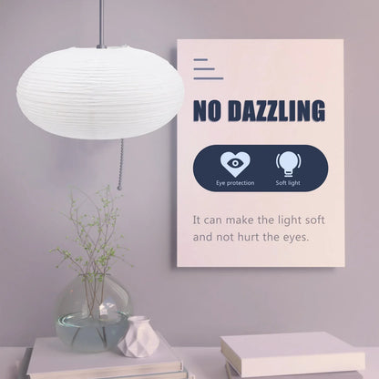 DecorBites™ Elegant Column Floor Lamp with Rice Paper Shade for Living Room