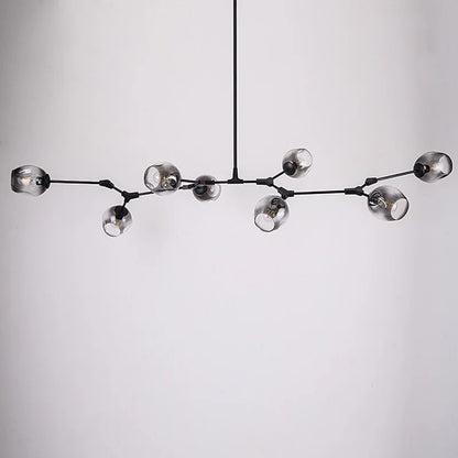 DecorBites™ Gold Glass Ball Pendant Lights for Modern Dining Room Decor