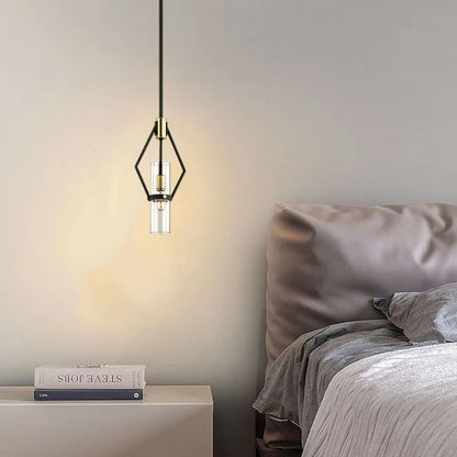 DecorBites™ Clear Glass E27 Bulb Pendant Lights for Dining Room, Kitchen, Bedroom