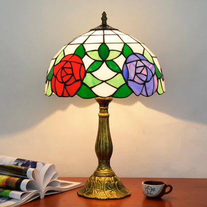 Decorbites™ Libelle Tiffany Bleiglas Tischlampe Vintage Schreibtisch Restaurant Schlafzimmer Beleuchtung