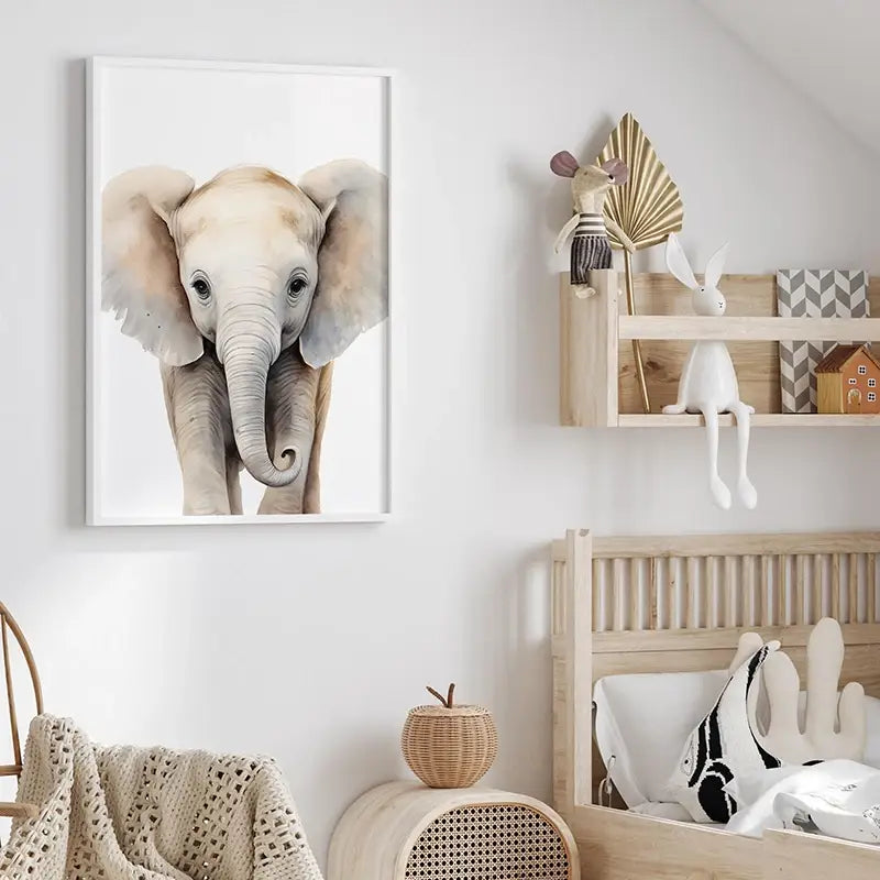 DecorBites™ Jungle Animal Nursery Wall Art Set