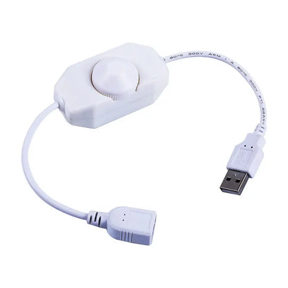 DecorBites™ LED Strip Lights Dimmer Switch USB Cable with Rotary/Touch Controller