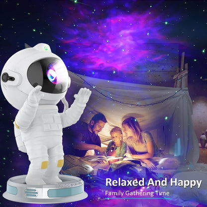 Proyector de estrellas y galaxias DecorBites™ con luz nocturna, control remoto y temporizador. Ideal para niños.
