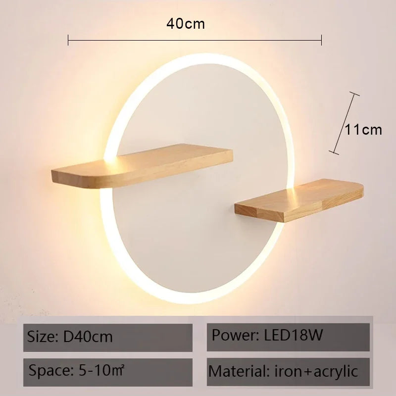 DecorBites™ LED Wall Lamp: Modern Nordic Design for Children's Room, Bedroom, Living Room