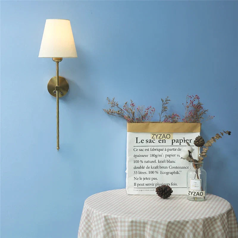 Aplique de pared LED DecorBites™ Gold Touch para decoración del hogar y restaurantes