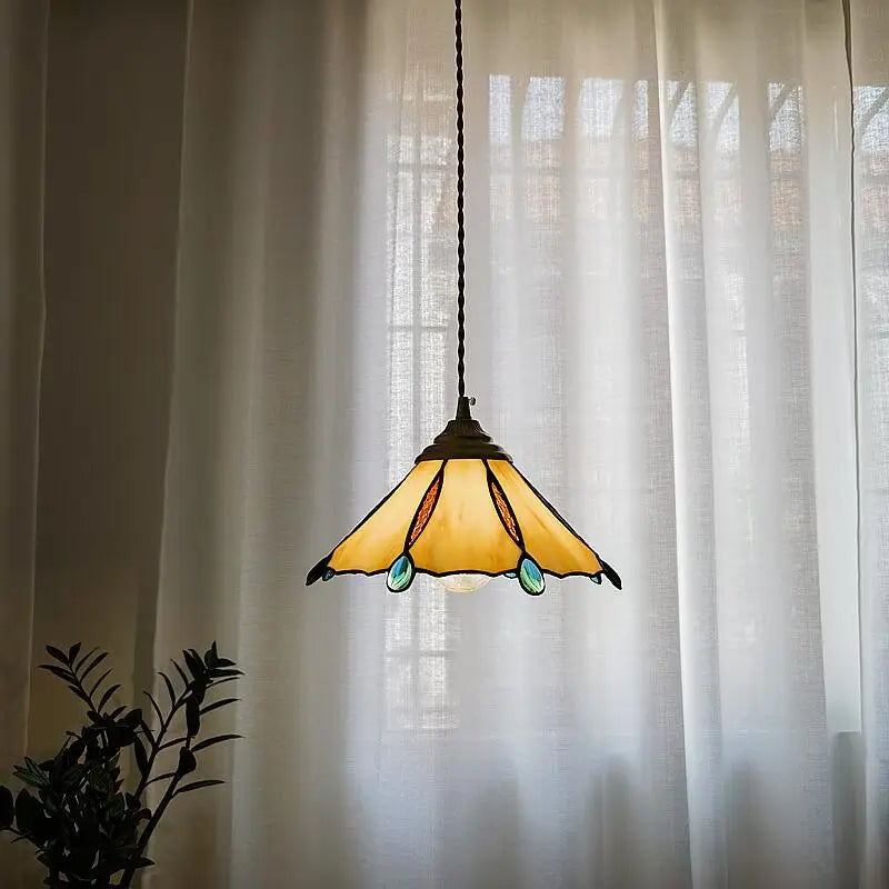 Lámpara colgante LED de cristal DecorBites™ - Decoración japonesa para el hogar, cocina o bar