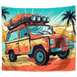 Decobites Sun Background Wall Tapestry for Home Decoration and Camping