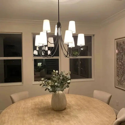 DecorBites™ Double Layered Minimalist Wrought Iron Pendant Light