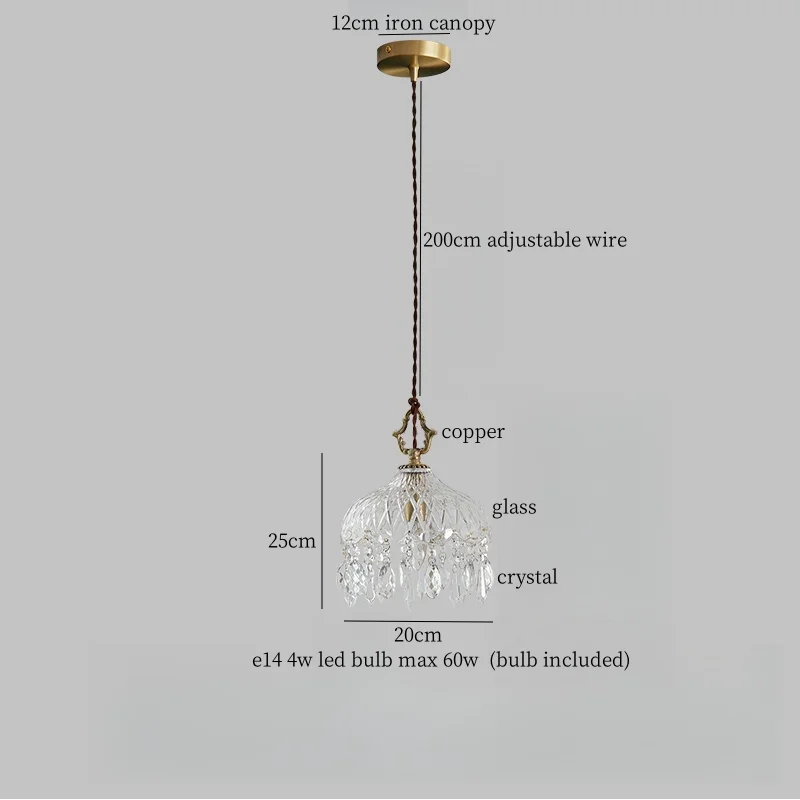 DecorBites™ Crystal LED Ceiling Light - Modern Style for Bedroom, Living, Dining Room