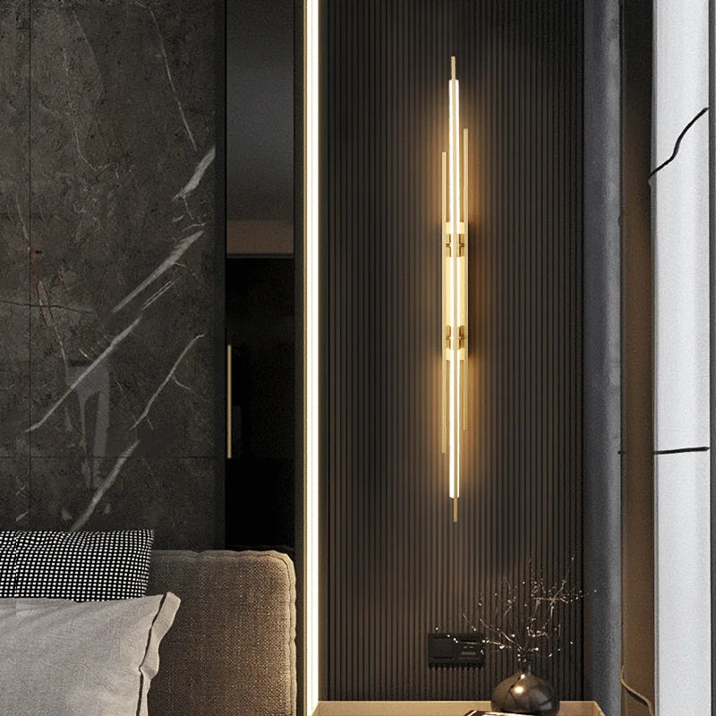 Decorbites™ LED Langwandlampe für Schlafzimmer Wohnzimmer Esszimmer Loft, moderne Wandlampen