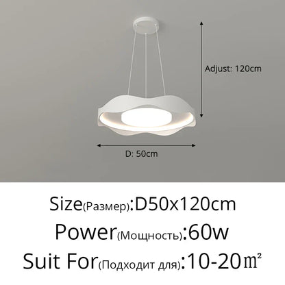 DecorBites™ LED Chandelier Lights: Modern Indoor Lighting for Kitchen Dining Room Bedroom Decor