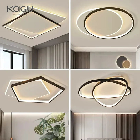 DecorBites™ Round Bedroom Ceiling Lights: Modern Nordic Minimalist Living Room Study Lamp