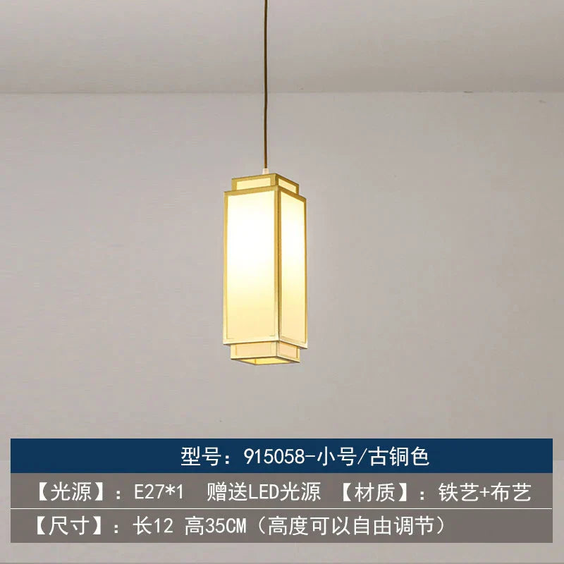 DecorBites™ Chinoiserie Retro Chandelier: Study Bedroom Dining Room Industrial Lighting