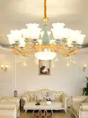 Decorbites™ Lámpara de Araña Europea de Lujo para Sala de Estar, Dormitorio, Comedor - Diseño Moderno y Elegante