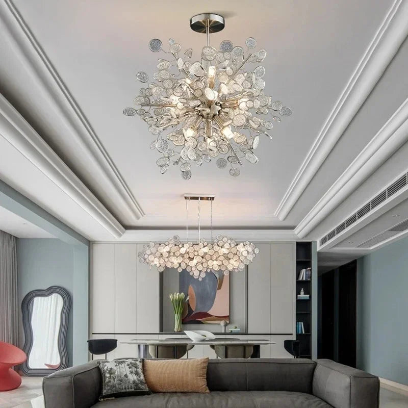 Decorbites™ Lámpara de techo LED de diseño nórdico de lujo para iluminación de sala de estar, comedor y dormitorio