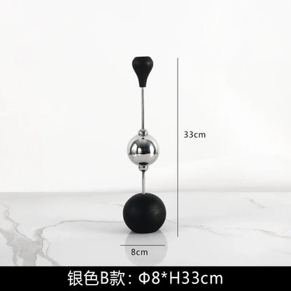 DecorBites™ Golden Stainless Steel Candle Holder for Wedding Decor