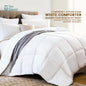 Decobites Premium White Goose Down Comforter - All Season Heavy Weight Insert