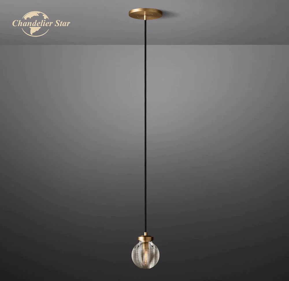 DecorBites™ Crystal Pearl LED Chandelier for Bedroom Dining Kitchen - Modern Small Hanging Pendant Light Fixtures