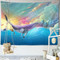 Decobites Dream Whale Tapestry Wall Hanging for Kids Room and Home Decor