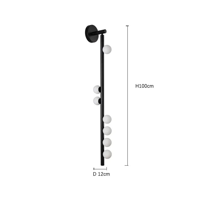 DecorBites™ Glass Wall Lamp | Minimalist Design for Hotel Villa Living Room & Bedroom