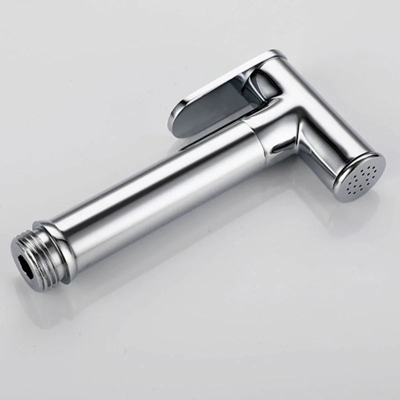 DecorBites™ Brass Bidet Faucet: Hygienic Muslim Shower Sprayer for Toilet Cleanliness.
