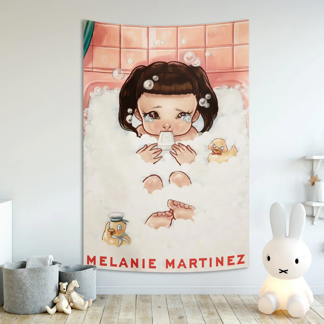 Melanie Martinez Crybaby Album Tapestry for Room Decor - Decobites Original Design