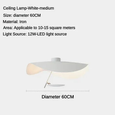 Modern Saucer Ceiling Light