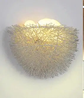 DecorBites™ Bird Nest LED Wall Lamp for Children Bedroom, Study Room, Restaurant Decoration