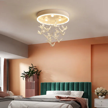 DecorBites™ Crystal LED Ceiling Chandelier for Kids' Bedroom