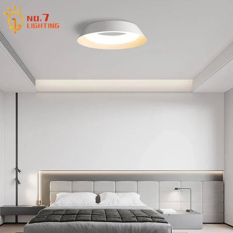 DecorBites™ Cream Wind Ceiling Light Indoor LED Minimalist Modern Lamp for Home Decor