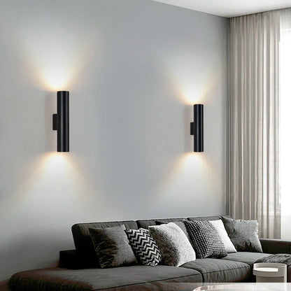 DecorBites™ LED Aluminum Wall Lamp for Indoor Lighting Decor in Living Room, Bedroom, Dining & Bedside.