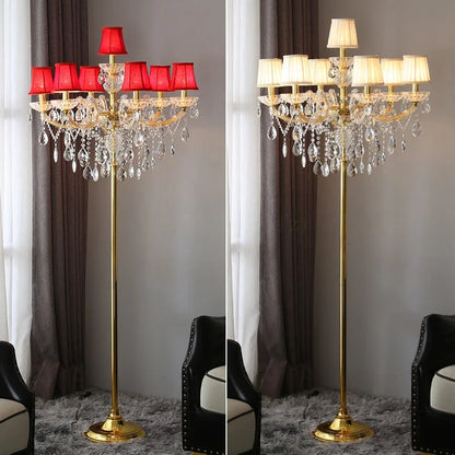 Lámpara de mesa de cristal DecorBites™: Iluminación nórdica moderna y lujosa para interiores, ideal para sala de estar y dormitorio.