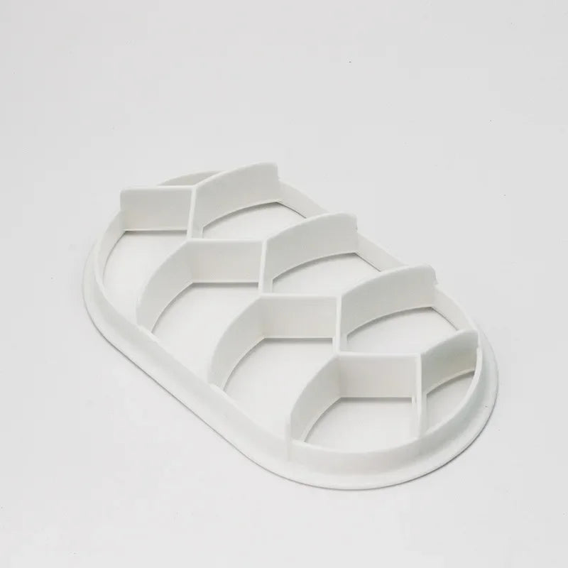 DecorBites™ Circular Oval Bread Molds Fan Shaped Dough Press Baking Tool