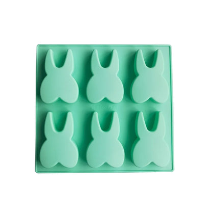 Molde de silicona DecorBites™ de 6 cavidades con forma de diente para pasteles, galletas, dulces y cubitos de hielo en 3D.