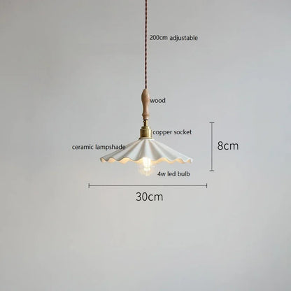 DecorBites™ Ceramic LED Pendant Lights: Elegant Home Decor for Living, Dining, and Bedroom