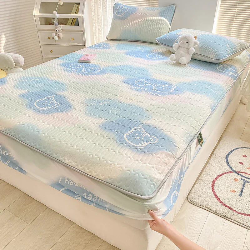 Latex Cooling Mattress Set