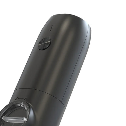 DecorBites™ Electric Salt Pepper Grinder Set USB Rechargeable Adjustable Coarseness LED Light