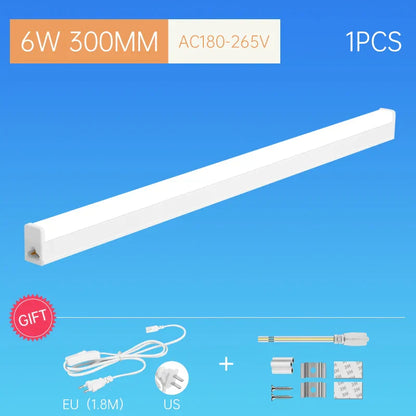 DecorBites™ LED Tube Light Fixture for Home Kitchen Bedroom Cabinet Indoor Lighting