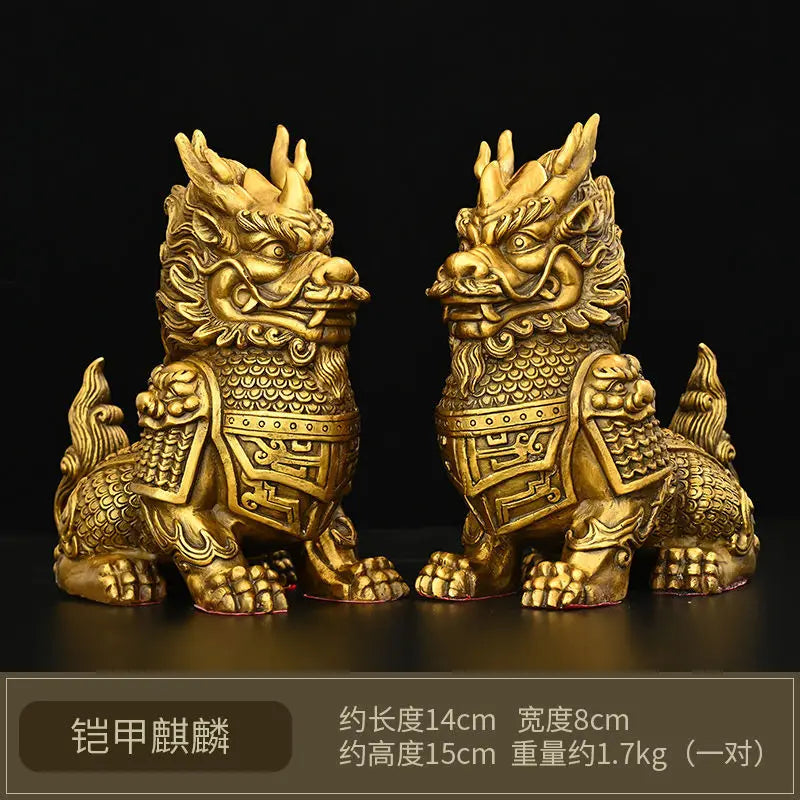 زينة يونيكورن النحاسية من DecorBites™: ديكورات منزلية ومكتبية