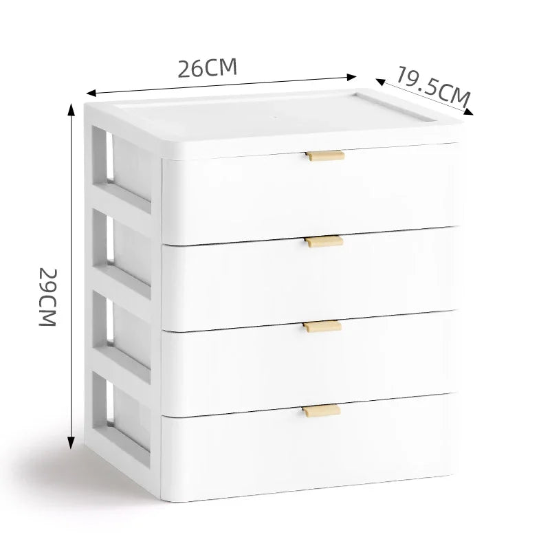 DecorBites™ Desktop Organizer Drawer Cosmetic Rack Jewelry Storage Box