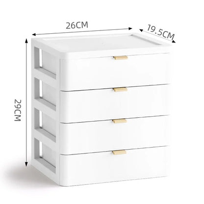 DecorBites™ Desktop Organizer Drawer Cosmetic Rack Jewelry Storage Box