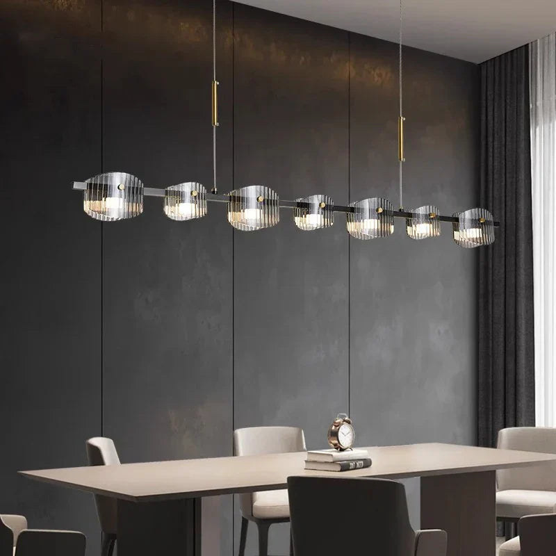 Black Industrial LED Pendant