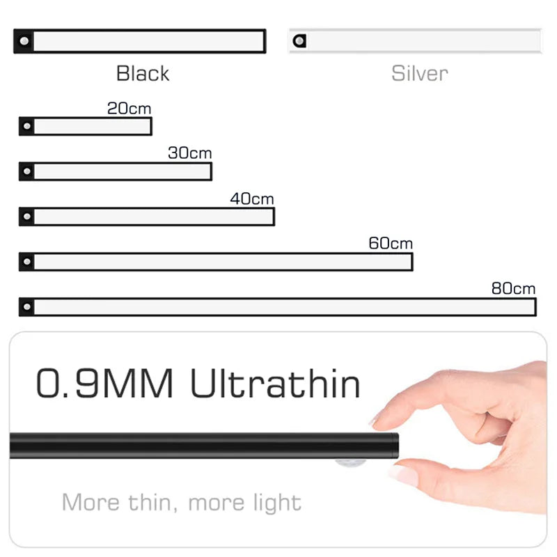 Aluminium Motion Cabinet Light