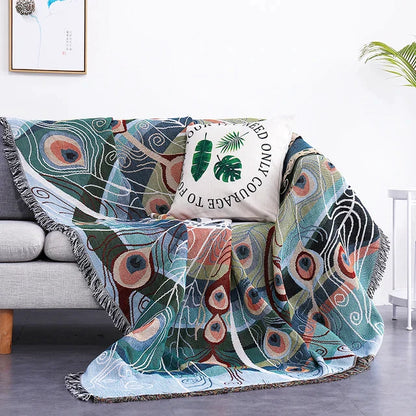 DecorBites™ Dustproof Butterfly Carp Pattern Sofa Blanket