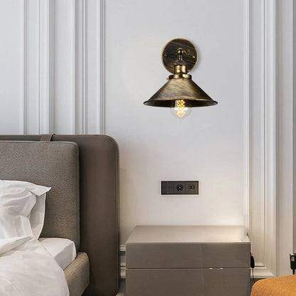 Aplique de pared DecorBites™ estilo loft industrial retro E27 para mesita de noche o salón
